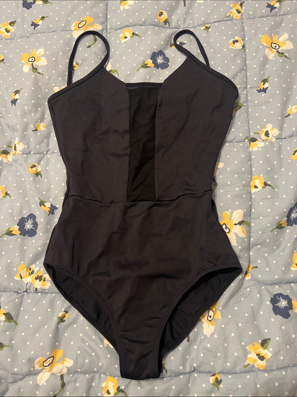 Black Backless leotard